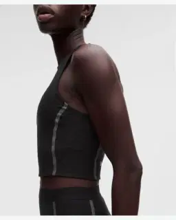 Lululemon Top Corto Con Paneles De Encaje Mujer – 5/5