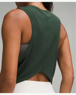 Lululemon Top Corto Cuello Redondo De Tejido Suave Mujer – 5/5