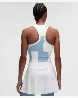 Lululemon Camiseta de Tenis de Cuello Alto Espalda Nadadora Acabados Mujer – 2/5
