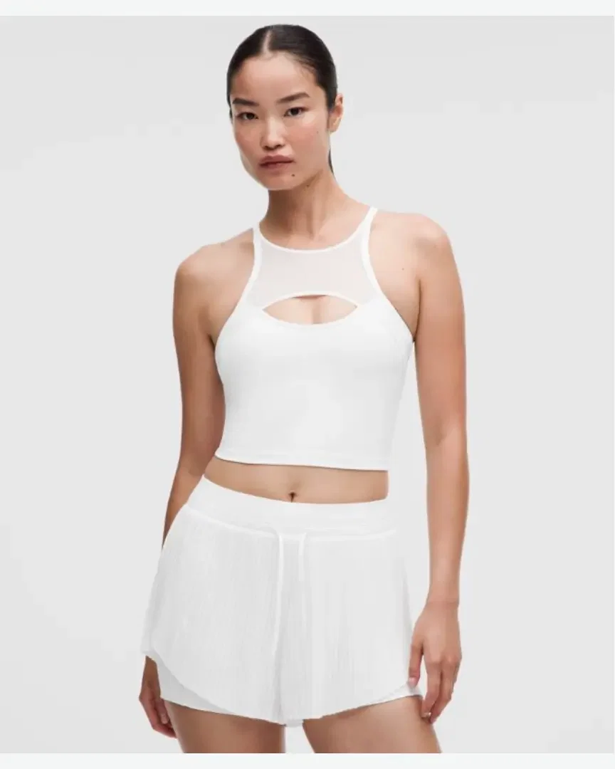 Lululemon Camiseta de Tenis Ace Advantage con Panel de Malla W