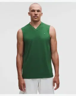 Lululemon Camiseta de Tenis con Bandas de Malla Hombre – 1/5
