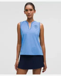 Lululemon Camiseta de Tenis Cuello en V Gráfica Mujer – 1/5