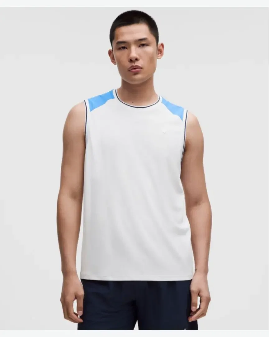 Lululemon Camiseta de Tenis de Malla Texturizada Hombre