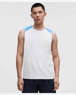 Lululemon Camiseta de Tenis de Malla Texturizada Hombre – 1/5