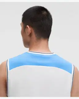 Lululemon Camiseta de Tenis de Malla Texturizada Hombre – 5/5