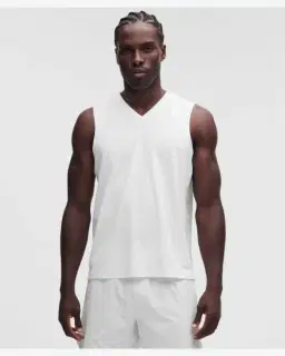 Lululemon Camiseta de Tenis de Piqué con Paneles de Malla Hombre – 1/5