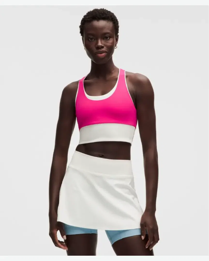Lululemon Camiseta de Tenis Superpuesta Espalda Nadadora Mujer
