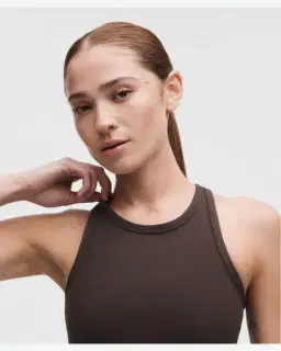 Lululemon Camiseta Tirantes Espalda Nadadora Align Largo Cintura Mujer – 4/5