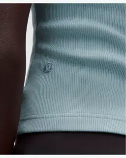 Lululemon Camiseta Sin Mangas de Algodón Grueso Acanalado Mujer – 5/5