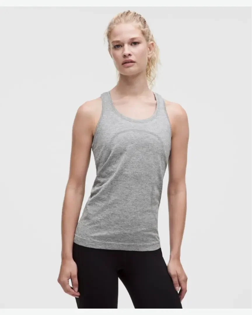 Lululemon Camiseta Sin Mangas Espalda Nadadora Swiftly Tech 2 Longitud Cadera Mujer