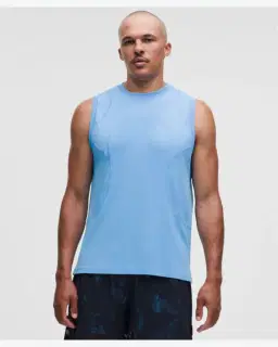Lululemon Camiseta Sin Mangas De Tejido Perforado Colección Slnsh Hombre – 1/6