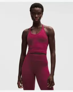 Lululemon Top de Entrenamiento Get Low de Espalda Cruzada Soporte Ligero, Copas B/C Mujer – 1/5