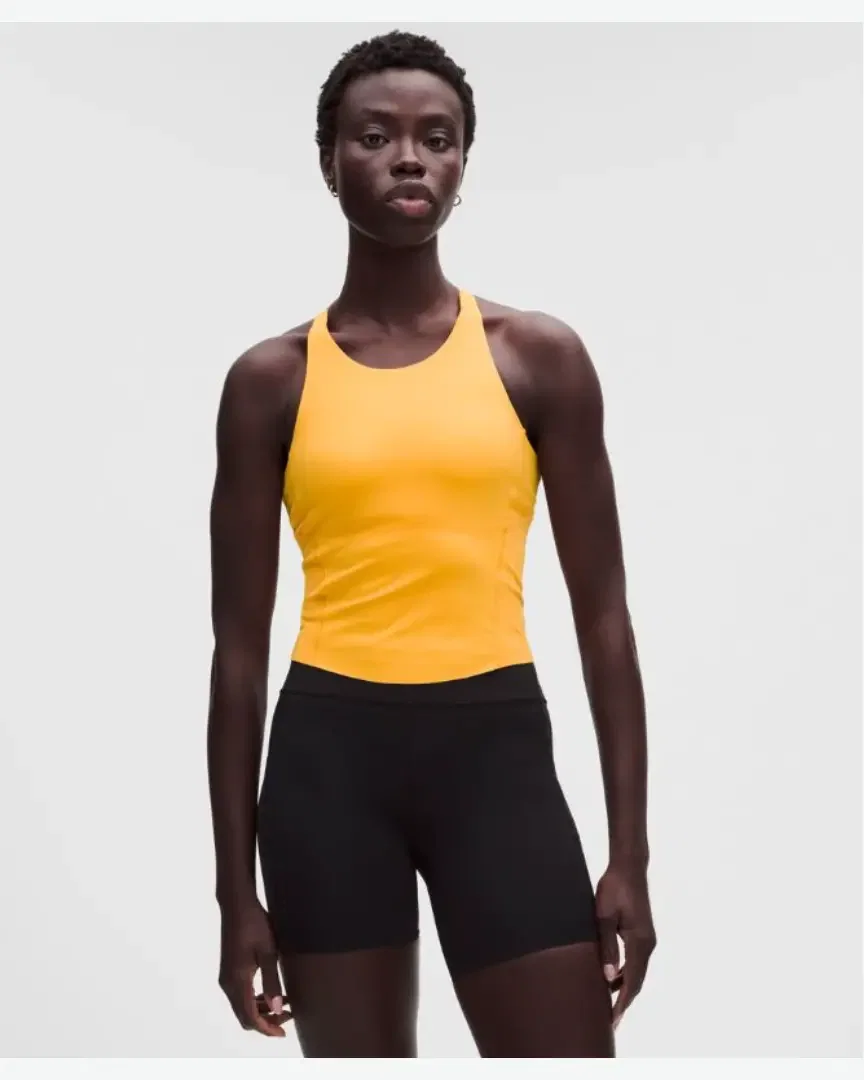 Lululemon Top Fast And Free Soporte Medio, Copas B/C W