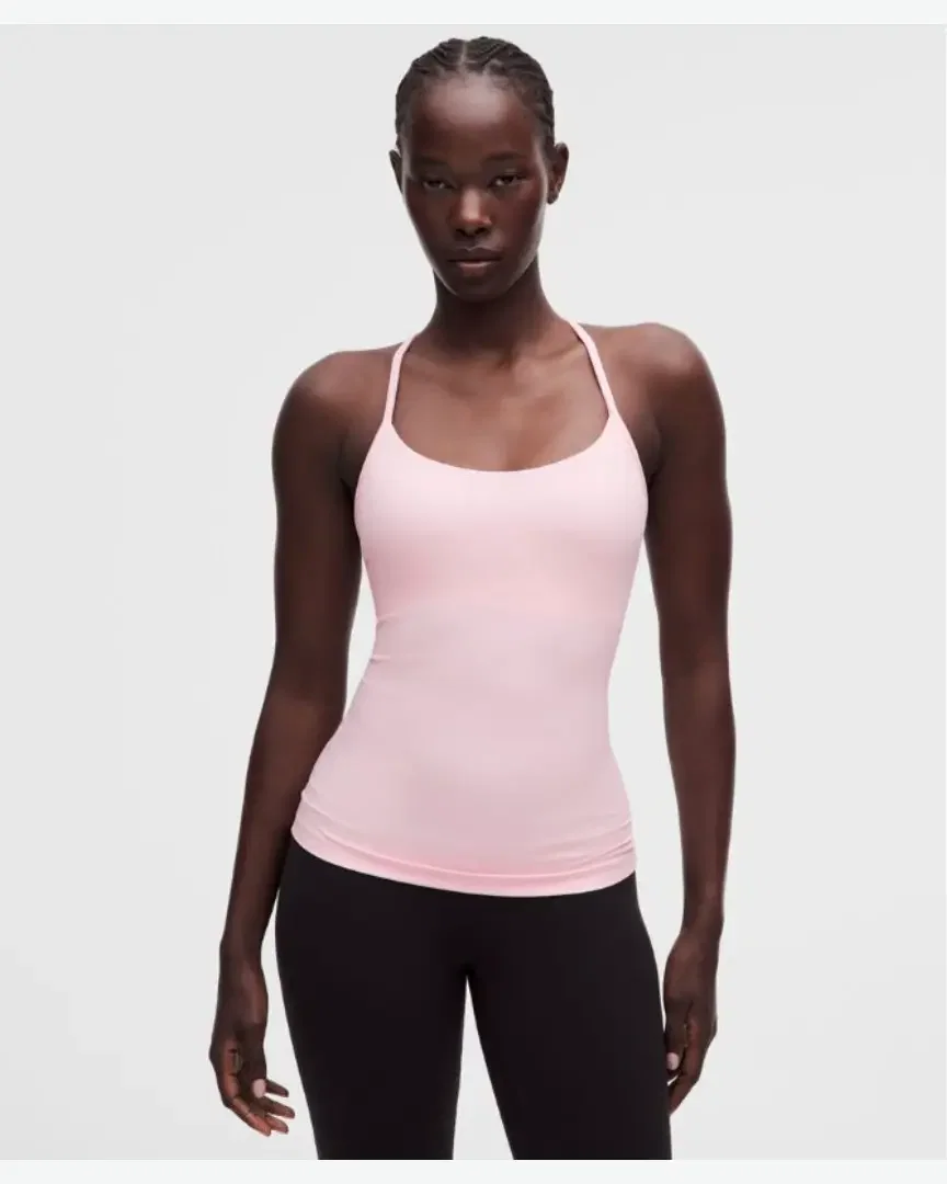 Lululemon Top Flow Y En Nulu Soporte Ligero, Copas B/C Mujer