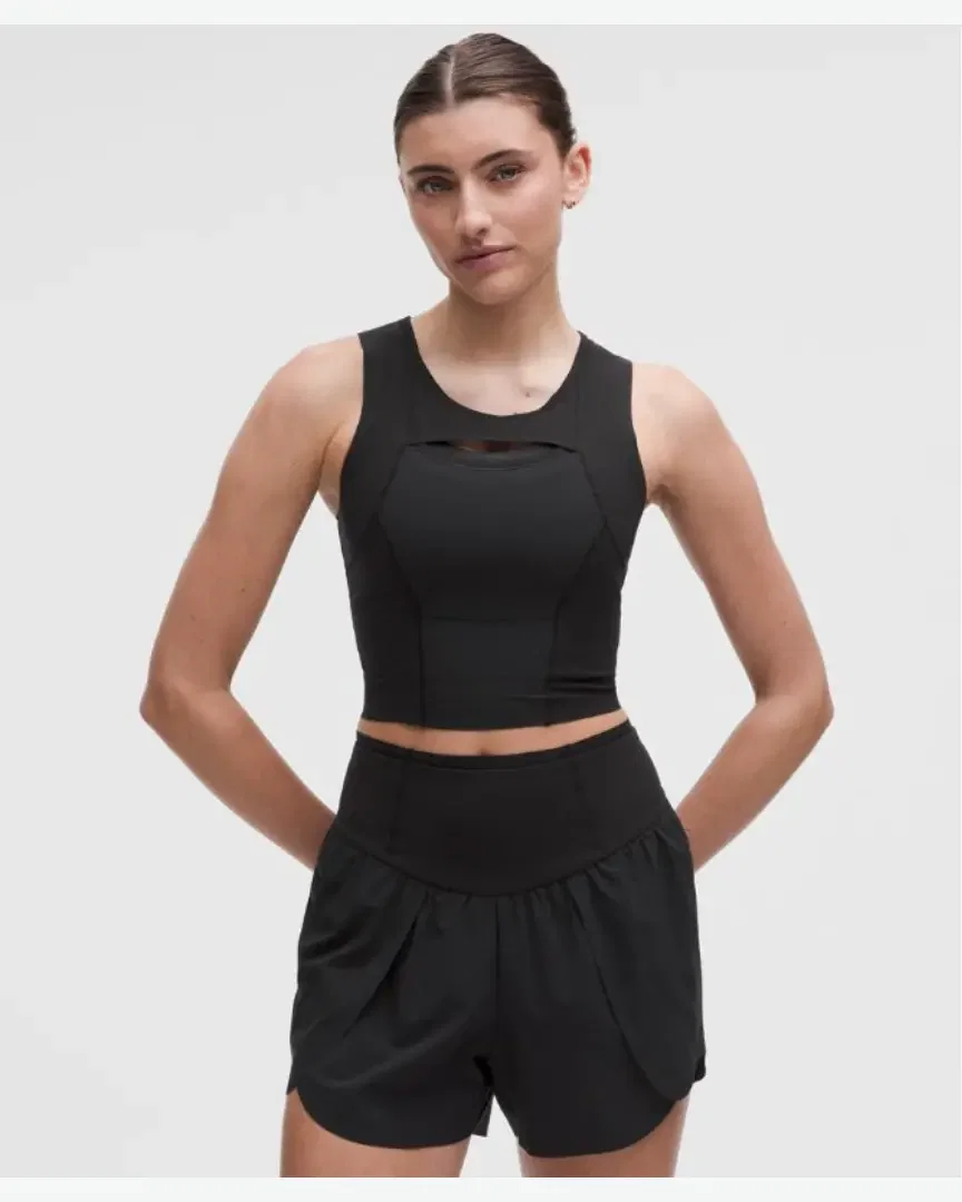 Lululemon Camiseta Go Further Con Almacenamiento Para Hielo Mujer