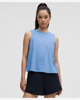 Lululemon Camiseta sin mangas Pace Crush con patrón de espalda cruzada Mujer – 1/5