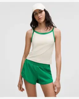 Lululemon Camiseta Ringer Cuello Alto De Algodón Orgánico Mujer – 1/5
