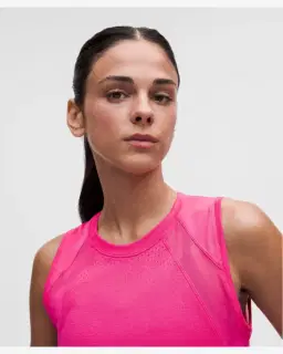 Lululemon Camiseta Sin Costuras Con Paneles De Malla Mujer – 4/5