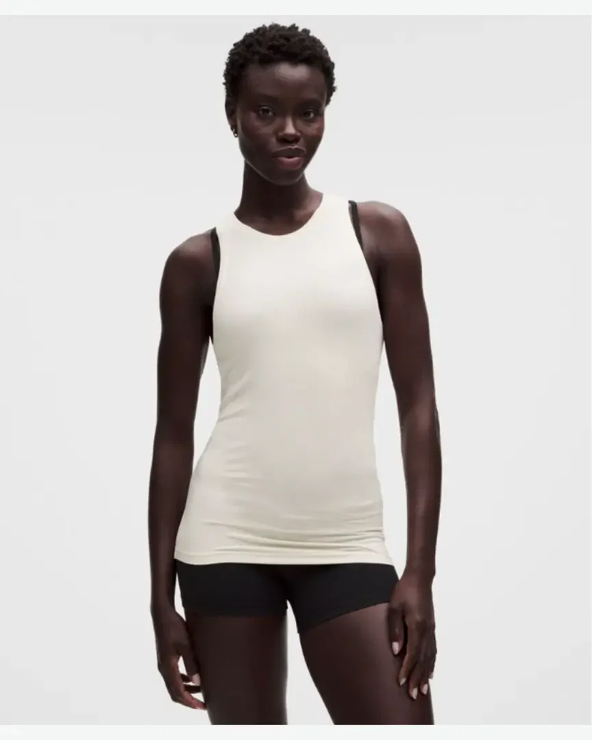 Lululemon Camiseta Sin Mangas Silkyappeal Longitud Cadera Mujer