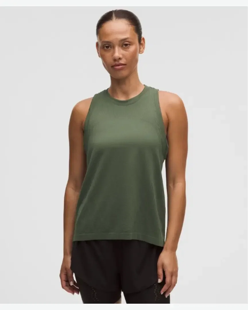 Lululemon Camiseta Sin Mangas Super Swiftly Corte Casual Mujer