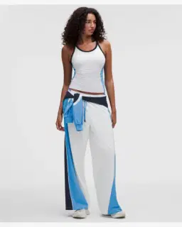 Lululemon Camiseta sin mangas Swiftly Tech 2 Con escote amplio Espalda nadadora Largo a la cintura Colourblock Mujer – 3/5