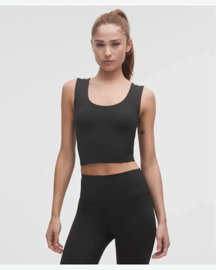 Lululemon Top Wunder Train De Tirantes Anchos Con Soporte Medio, Copas B A D Mujer