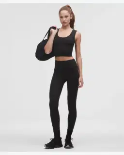 Lululemon Top Wunder Train De Tirantes Anchos Con Soporte Medio, Copas B A D Mujer – 3/5