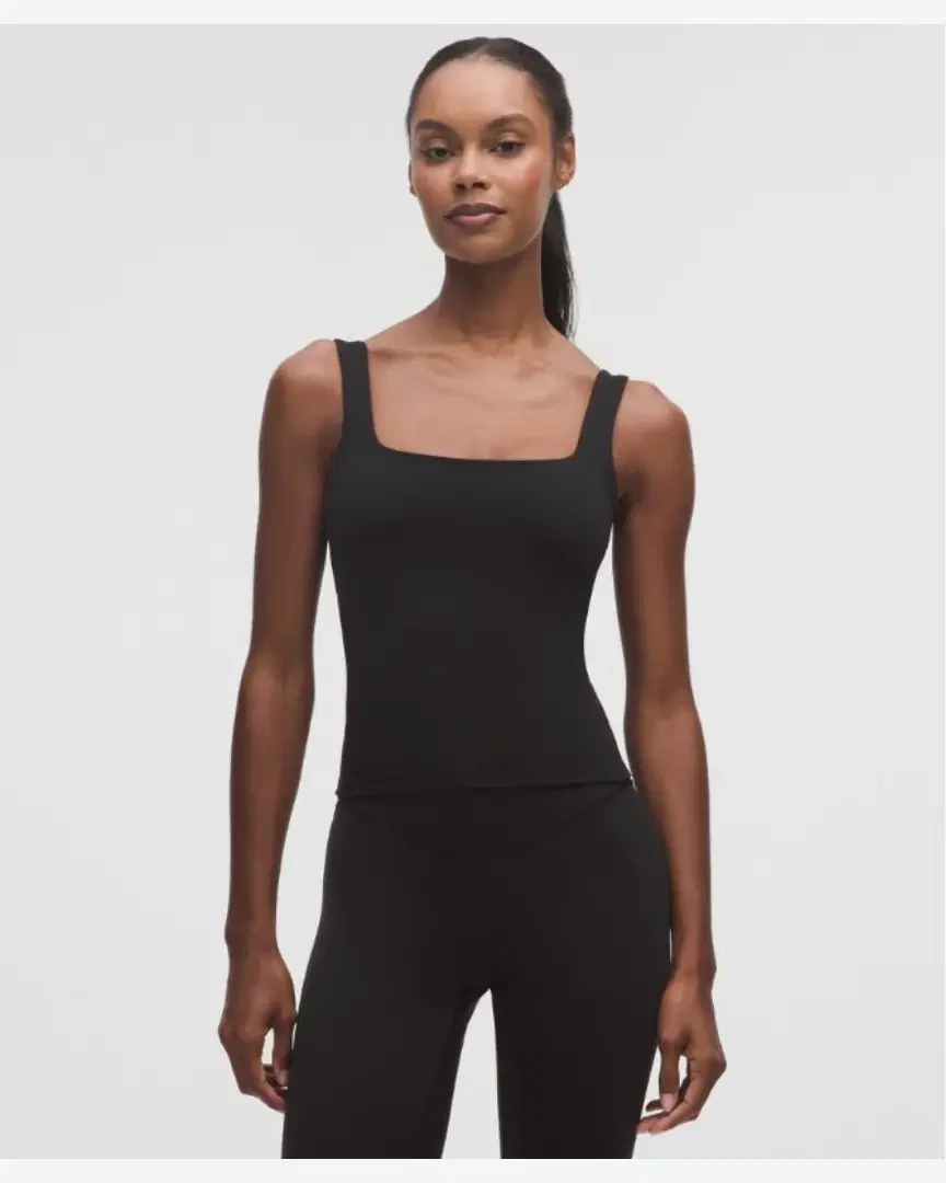 Lululemon Top Wunder Under En Smoothcover Soporte Ligero, Copas A/C Mujer