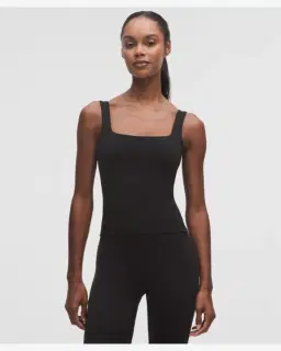 Lululemon Top Wunder Under En Smoothcover Soporte Ligero, Copas A/C Mujer – 1/5