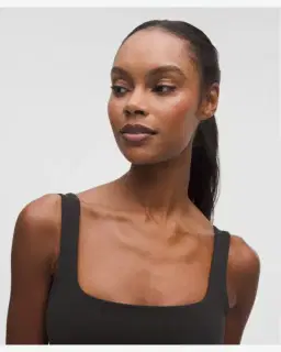 Lululemon Top Wunder Under En Smoothcover Soporte Ligero, Copas A/C Mujer – 4/5