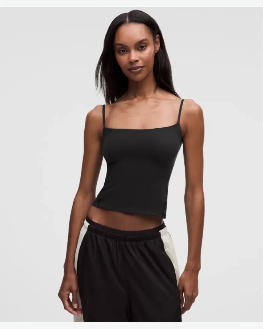 Lululemon Top Wundermost De Tirantes Finos Ajustables En Ultra-Soft Nulu Mujer