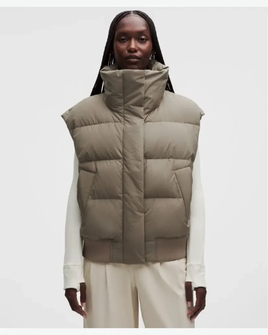 Lululemon Chaleco Sin Mangas Wunder Puff Mujer