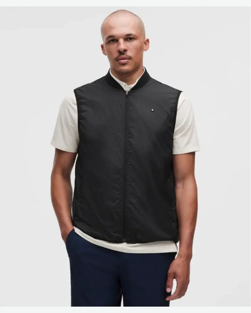 Lululemon Chaleco de Golf Cortavientos Ligero M