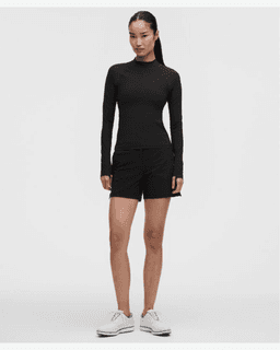Lululemon Camiseta De Manga Larga Con Cuello Alto Protección UV Mujer – 2/6