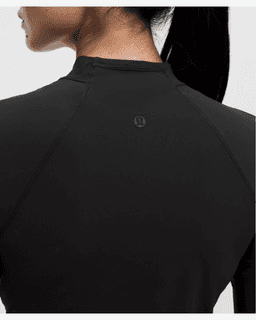 Lululemon Camiseta De Manga Larga Con Cuello Alto Protección UV Mujer – 5/6