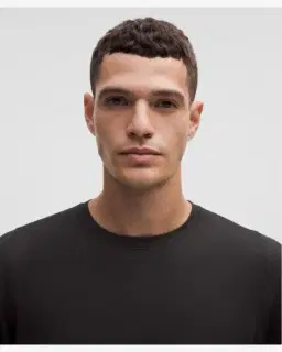 Lululemon Camiseta de Manga Larga Cuello Redondo Rulu Hombre – 4/5