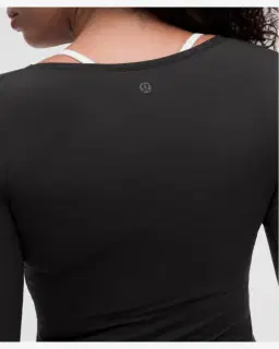 Lululemon Top De Manga Larga Con Escote Amplio Wundermost En Ultra-Soft Nulu Mujer – 5/5