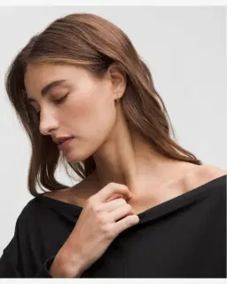 Lululemon Haut Becalm Oversize De Manga Larga Cuello Barco Mujer – 4/5