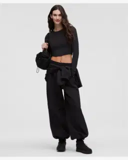 Lululemon Top Corto De Manga Larga Hold Tight Con Dobladillo Recto Mujer – 2/5