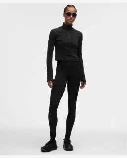 Lululemon Top Corto Demi-Zip It's Rulu Gofrado Mujer – 2/5