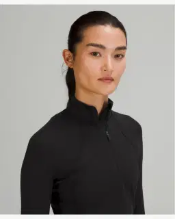 Lululemon Camiseta de Correr It's Rulu Demi-Zip Corto Mujer – 4/5