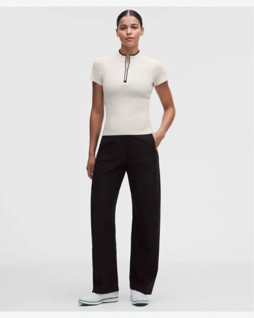 Lululemon Polo de Golf de Punto con Cuello Alto y Mangas Cortas W - LW3KPJS_069395 (1) au meilleur prix !
