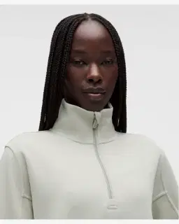 Lululemon Top Semi-Zip Cepillado Mujer – 4/5
