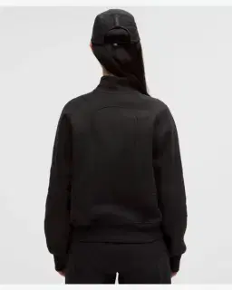 Lululemon Sudadera de Media Cremallera Corte Casual de Felpa Colección Slnsh Mujer – 3/5