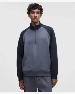 Lululemon Sudadera Media Cremallera En Smooth Spacer Colourblock Hombre – 1/5