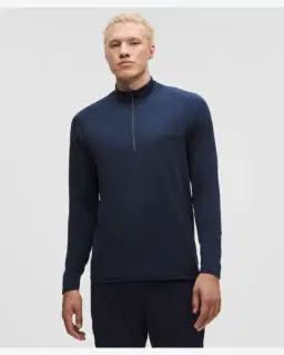 Lululemon Camiseta Media con Cremallera Metal Vent Tech Hombre – 1/5