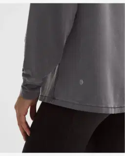 Lululemon Top Easyset Casual de Manga Larga Wash Mujer – 5/5