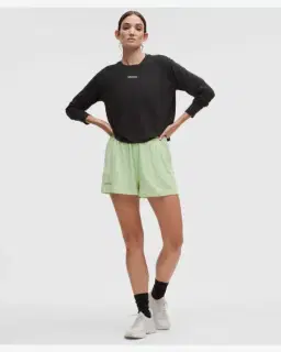 Lululemon Camiseta de Entrenamiento de Manga Larga en Jersey Wordmark Mujer – 2/5