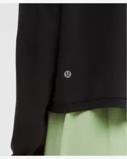 Lululemon Camiseta de Entrenamiento de Manga Larga en Jersey Wordmark Mujer – 5/5