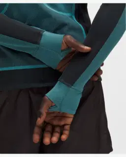 Lululemon Top de Entrenamiento Sin Costuras de Manga Larga Colección Slnsh Hombre – 5/5